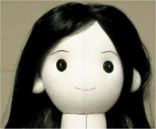 a doll head