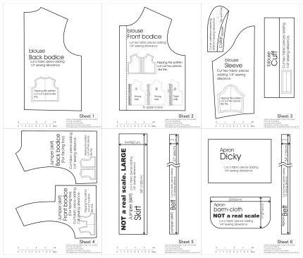 Free Dress Patterns on Free Doll Dress Patterns